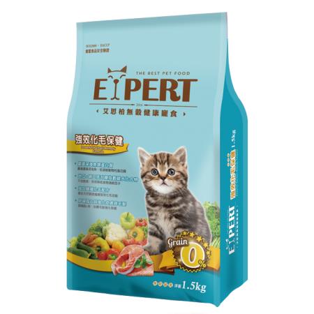 忠愛動物醫院,艾思柏無穀-強效化毛保健貓-1.5kg/6kg