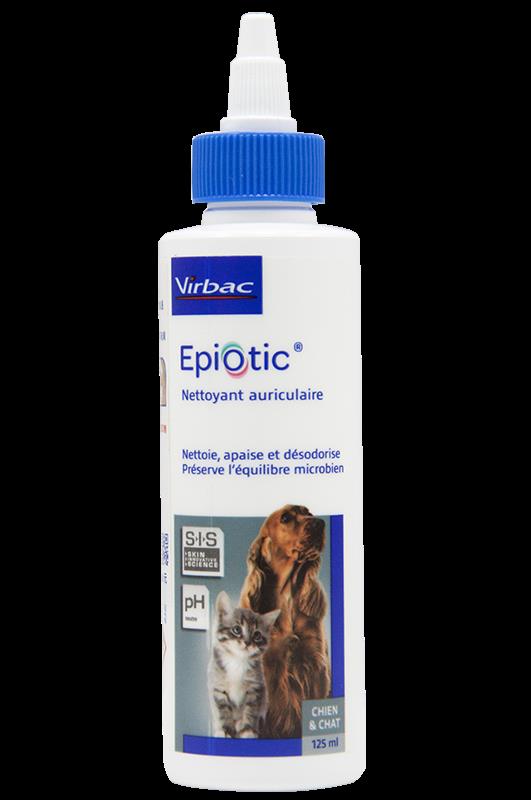 忠愛動物醫院,法國維克 Epiotic 耳爽 - 溫和中性的耳道清潔液 125ml - SIS新配方