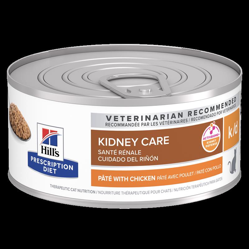 忠愛動物醫院,希爾斯Hill's貓腎臟處方k/d罐頭 156g