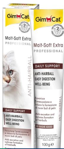 GIMBORN GIMPET．貓用麥芽化毛膏【專業版】20克 /100克 貓化毛膏,忠愛動物醫院