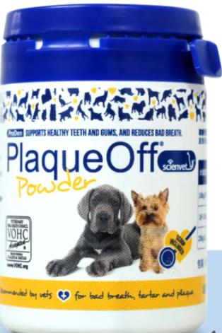 忠愛動物醫院,瑞典 ProDen博樂丹 PlaqueOff® 【犬用】潔牙粉 20克/罐 賽恩威特