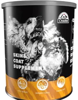 CHARM 野性魅力  <鱉蛋爆毛粉 >犬貓保健 肌膚保健 貓狗適用  頂級鱉蛋爆毛粉 100G,忠愛動物醫院