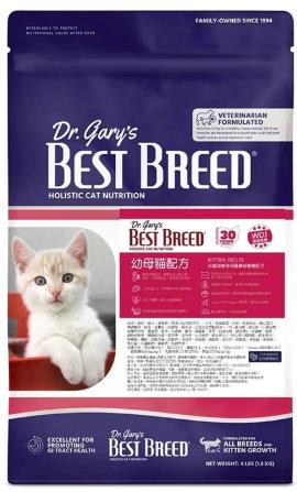 BEST BREED 格瑞醫生 幼母貓營養配方 (4磅/1.8kg) WDJ推薦,忠愛動物醫院