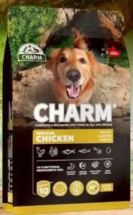 忠愛動物醫院,CHARM野性魅力犬<鮮雞>超能精華 健胃護腸 強健防護 潤膚美毛 活力關節 340g 1kg