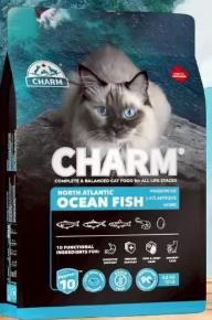 忠愛動物醫院,CHARM野性魅力貓<海魚>超能精華 健胃護腸 強健防護 潤膚護關 泌尿呵護 340g 860g