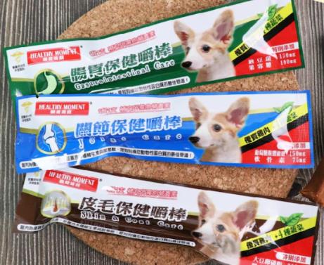 忠愛動物醫院,關鍵時刻 保健嚼棒 皮毛嚼棒 腸胃嚼棒 關節嚼棒 12g